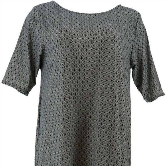 NWT CUDDL DUDS FLEXWEAR‎ RAINBOW HEM LOUNGE DRESS - Picture 4 of 14